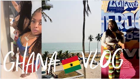 Ghana Vlog Detty December AfroFuture Parties New Year YouTube