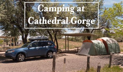 Camping at Cathedral Gorge State Park | Gorges state park, State parks ...