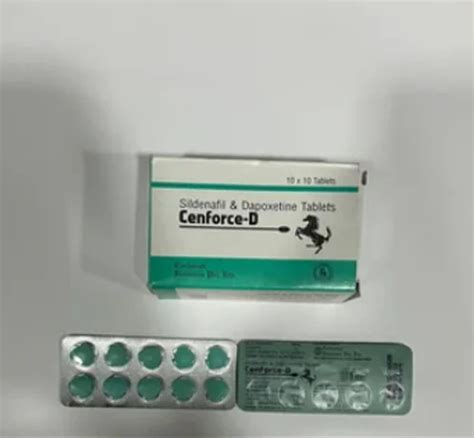 Cenforce D Sildenafil And Dapoxetine Tablets At Rs 100 Stripe