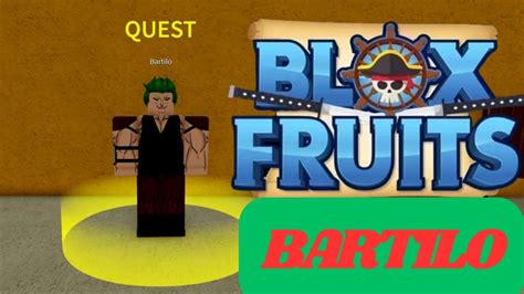 Como Fazer A Miss O Do Bartilo No Blox Fruits Roblox Youtube