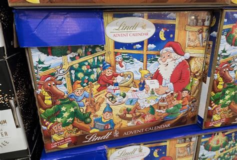 Costco Lindt Chocolate Santa Advent Calendar Eat With Emily