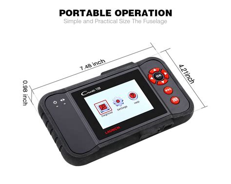 Original Launch X Creader Viii Crp System Diagnostic Tool