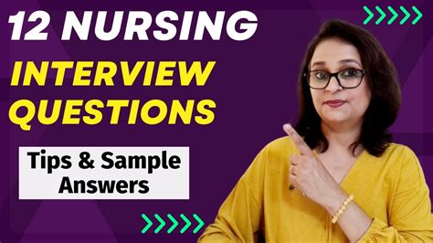 Sample Nursing Interview Questions And Answers Interview Nur