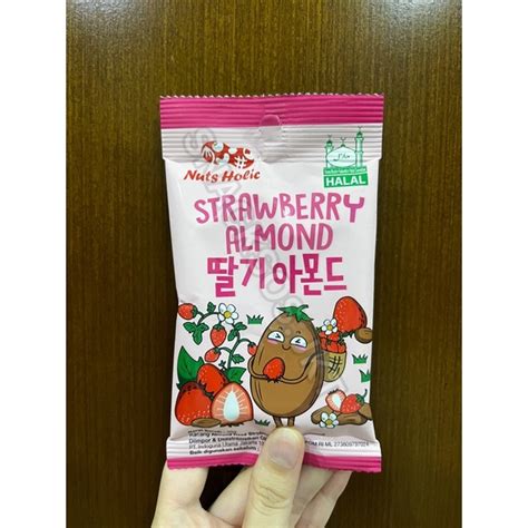 Jual Small Nuts Holic Honey Butter Almond Hot Spicy Almond Strawberry Almond Kimchi