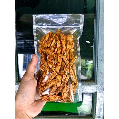 Jual Basreng Pedas Extra Daun Jeruk Gr Bumbu Basah Shopee Indonesia