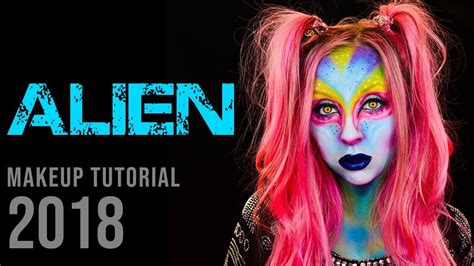 ALIEN MAKEUP TUTORIAL BEELUXURY YouTube