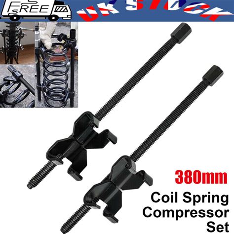 Coil Spring Compressor Heavy Duty Pair Of Suspension Clamps Mm Tool