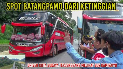 Driver Mpm Kota Budaya Tercengang Melihat Bus Kamisaiyo Dari Atas