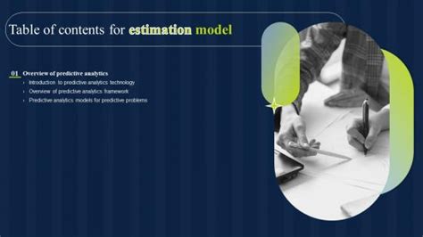 Estimation Model Powerpoint Presentation And Slides Ppt Template