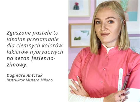 Paznokcie Zimowe Wzory W Zgaszonych Pastelowych Kolorach Lakier W