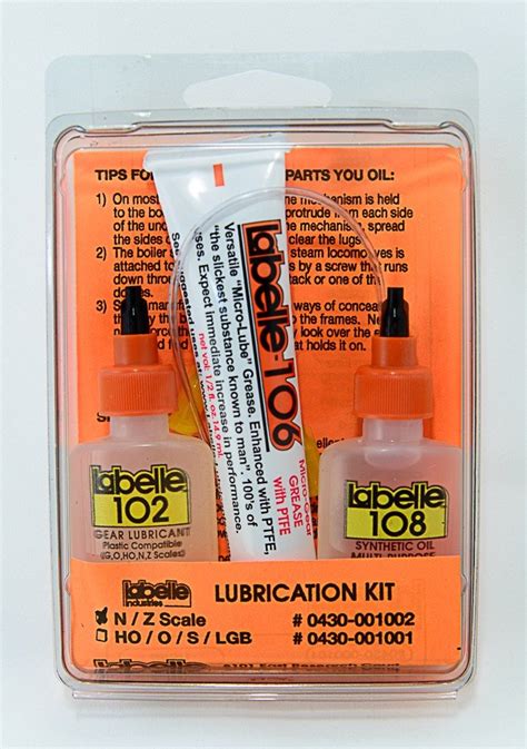 Labelle 1002 3pak Kit With One Each 102106 And 108 For N And Z Smaller