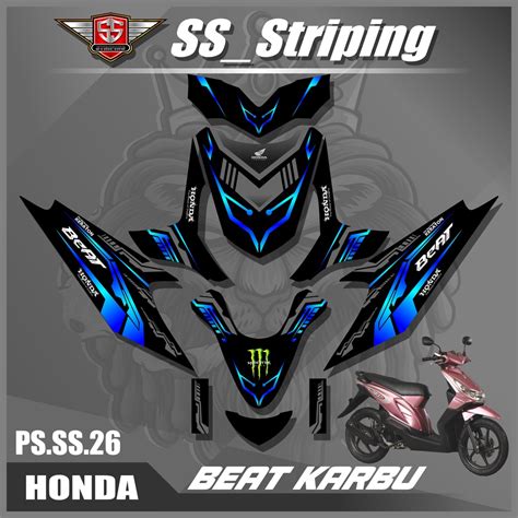 Jual Decal Sticker Full Body Beat Karbu Stiker Full Body Beat Karbu