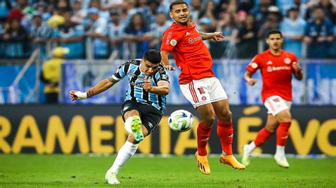 Internacional x Grêmio confira as prováveis escalações onde assistir