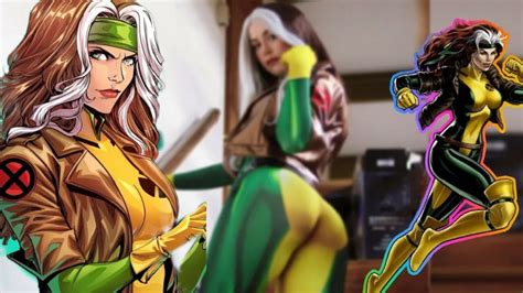 X Men Cosplay Recrea Las Poderosas E Infartantes Curvas De Rogue Mdtech