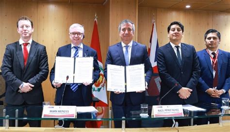 Mtc Y Embajada Brit Nica En El Per Firman Acuerdo Para Impulsar El