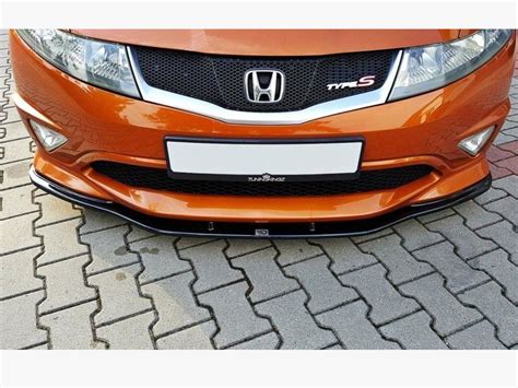 Front Splitter Honda Civic Viii Type S R Maxton Design Uk