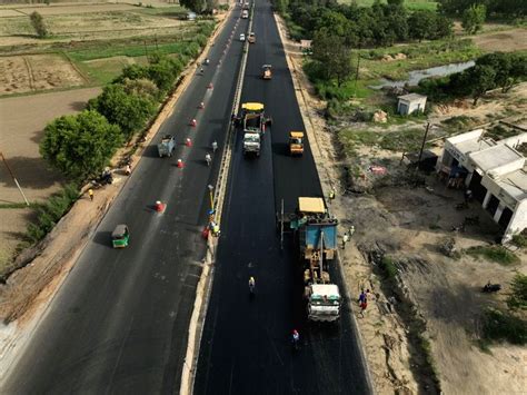 Free Photo 100 Kilometer Road Ready In 100 Hours New Record Made On