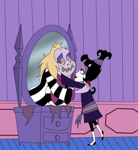 In The Mirror By Goosie Boosie On Deviantart Beetlejuice Fan Art