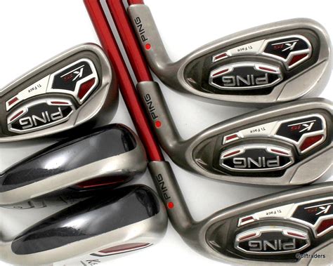 Ping K15 Red Dot Combo Hybrid Irons 5 Pw Graphite Soft Regular Flex