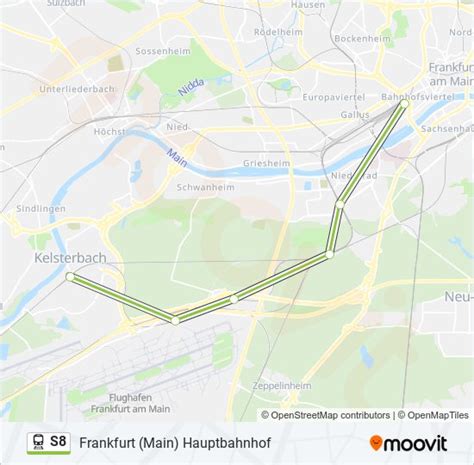 S Route Schedules Stops Maps Frankfurt Main Hauptbahnhof Updated