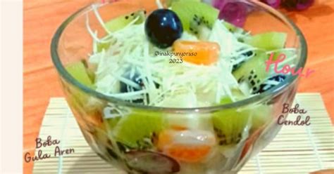 Resep Salad Buah Super Creamy Oleh Oktaviani Bund Keyl Cookpad