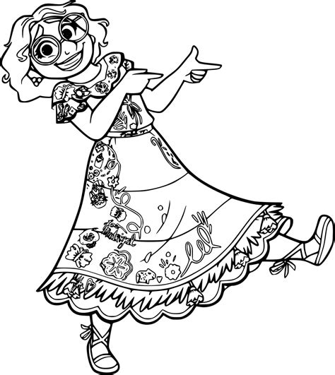 encanto coloring pages 4