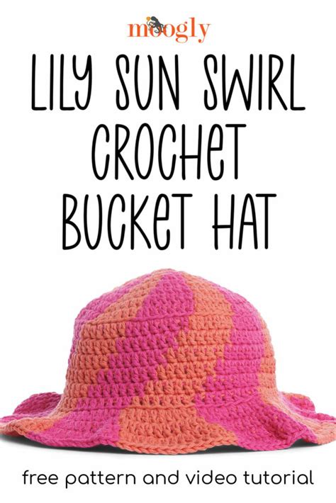 Sun Swirl Crochet Bucket Hat Free Pattern And Tutorial Moogly