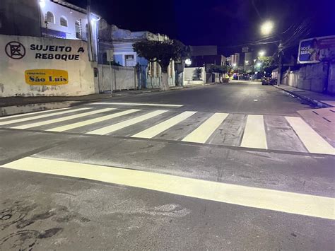 SAJ Prefeitura Inicia Pintura De Faixas Na Av Barros E Almeida Blog