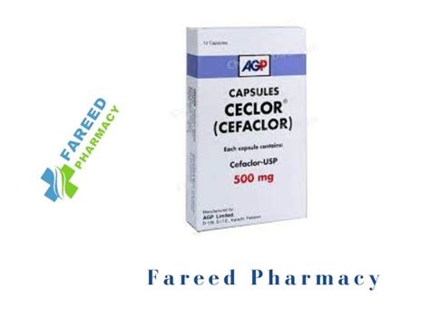 Ceclor Mg Capsules Cefaclor Dosage Fareed Pharmacy