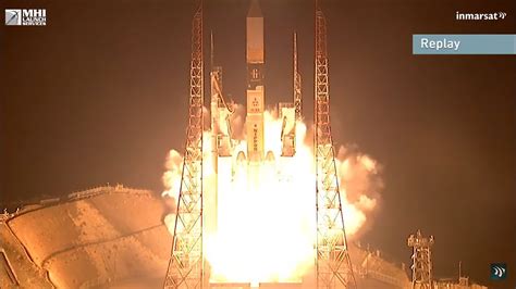 Mitsubishi And Jaxa Launch Inmarsat I 6 F1