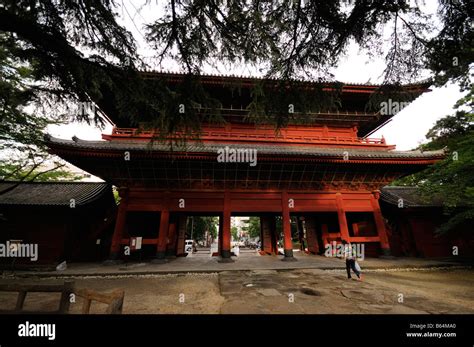 Sangedatsumon Aka Sangedatsu Gate Or Main Gate Inner Side Zojoji