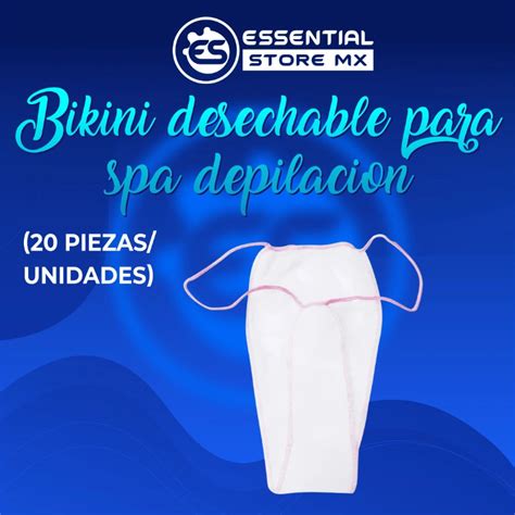Bikini Desechable Para Spa Depilacion Piezas