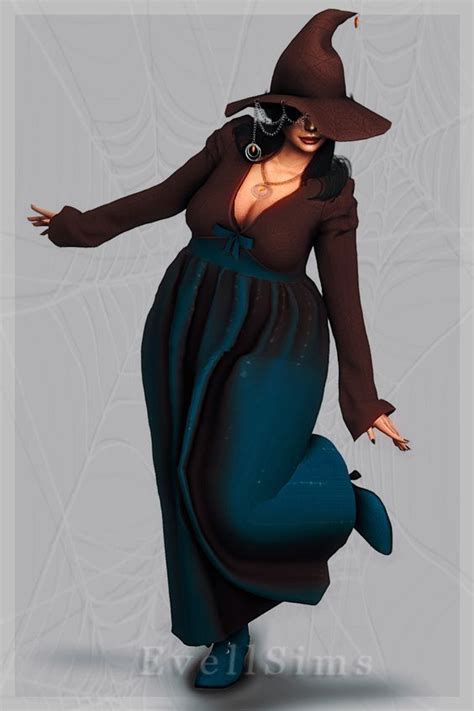 39+ Must-Have Sims 4 Witch CC (Hat, Dress, Decor, and More) | Sims 4 ...