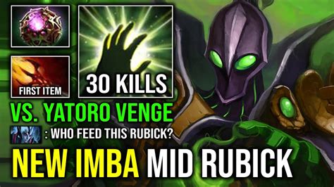 New Imba Mid Rubick Even Yatoro Can T Stop Shot Skill Combo First