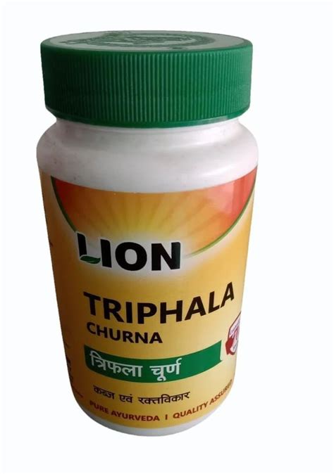 Lion Triphala Churna For Cough Cold Gm At Rs Bottle In