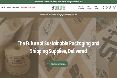 Sustainable Packaging Manufacturers Energy Theory