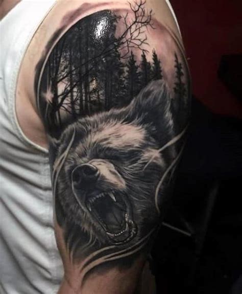 60 Bear Tattoo Designs For Men - Masculine Mauling Machine