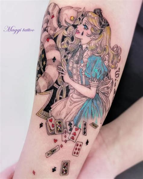 Alice In Wonderland Queen Of Hearts Tattoo Designs