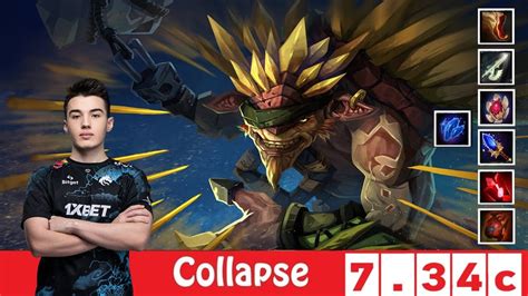 DOTA 2 TSpirit Collapse The BRISTLEBACK OFFLANE 7 34c YouTube