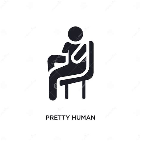 Pretty Human Isolated Icon Simple Element Illustration From Feelings