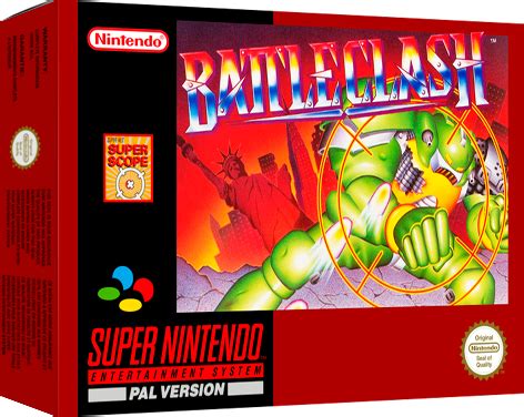 Snes Battle Clash Boxed Complete Fair Doorway To Dorkness