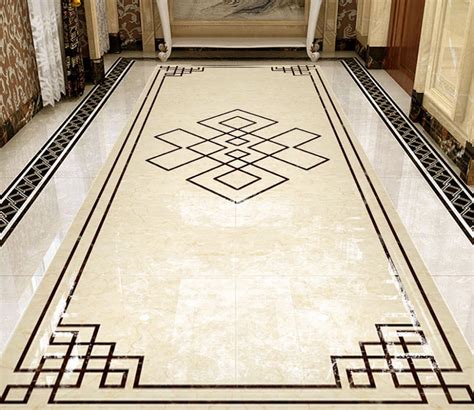 Marble Floor Border Design