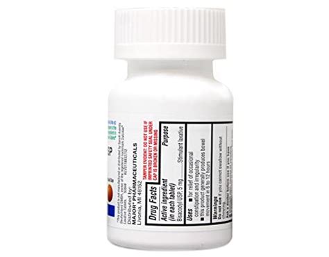 Snapklik Major Pharmaceuticals Bisacodyl Stimulant Laxative