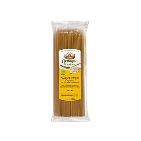 Castagno Espagueti Trigo Integral Bio 500g DocMorris PT