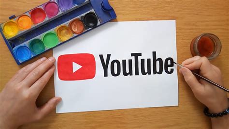 How To Draw The New Youtube Logo Youtube Logo Drawings Draw The Best