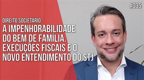 Impenhorabilidade Do Bem De Fam Lia Execu Es Fiscais Direito