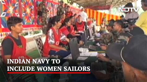 In A First Indian Navy Inducts Women Sailors Under Agniveer Scheme