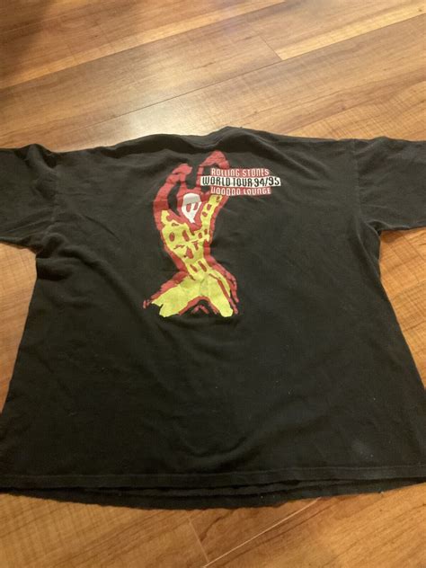 Vintage Rolling Stones Voodoo Lounge Tour 90s Sz Xl Gem
