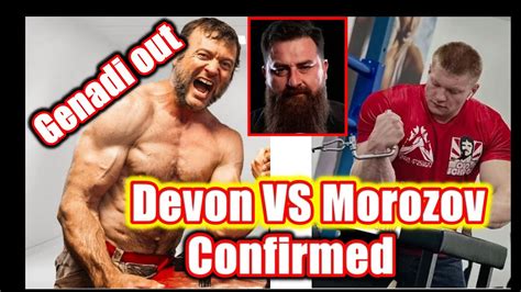 Devon Larratt Vs Artyom Morozov Confirmed Genadi Is Out Youtube