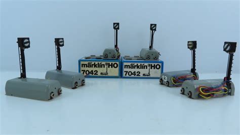 Märklin H0 7042 Accessoires Lot de 6 signaux avec Catawiki